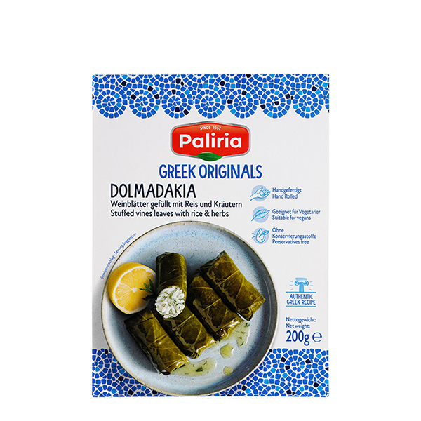 Paliria Weinblätter gefüllt mit Reis 200g