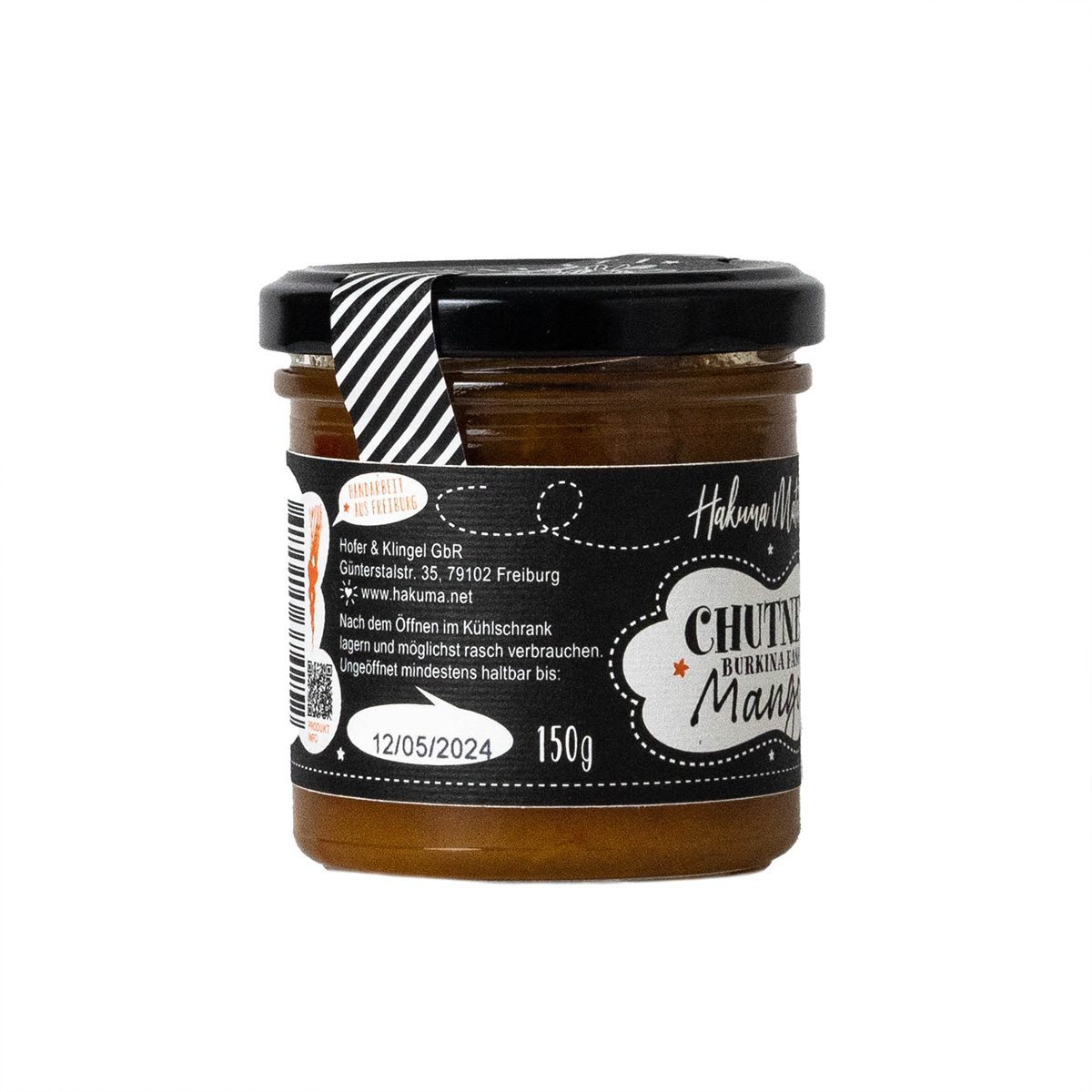 6x (VPE) 150g Bio Mango Chutney – Bild 2