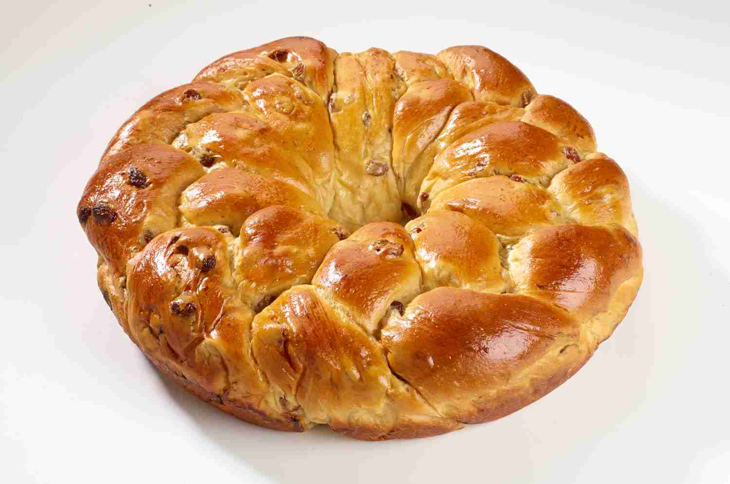 Rosinenkranz (Hefekranz mit Rosinen)