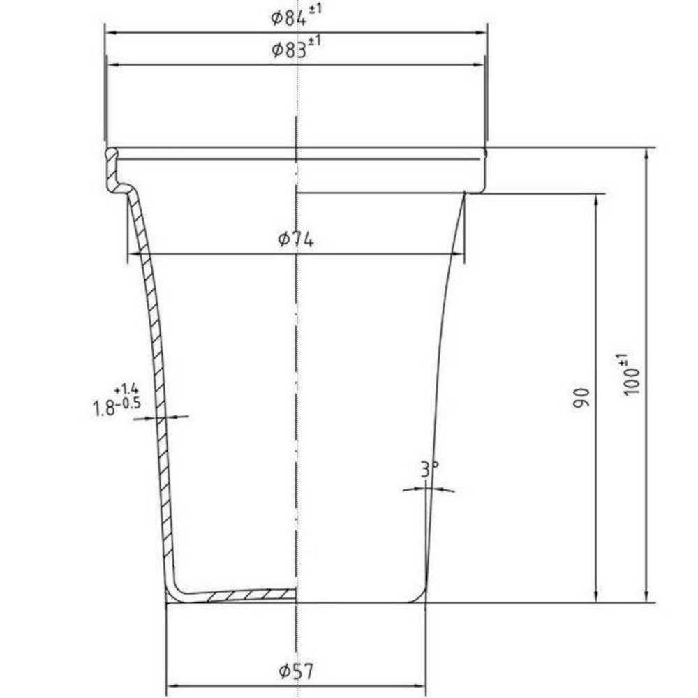 Trendglas Jena Glasfilter MIKO lasergelocht – Bild 3