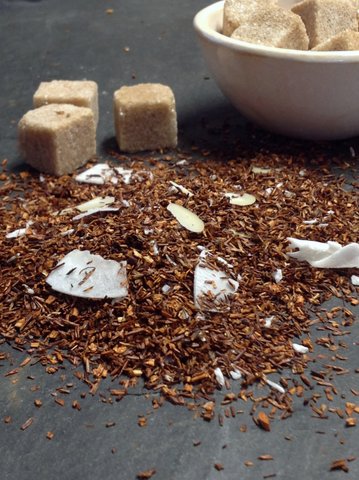 Rotbusch-Tee Kokos-Makrone