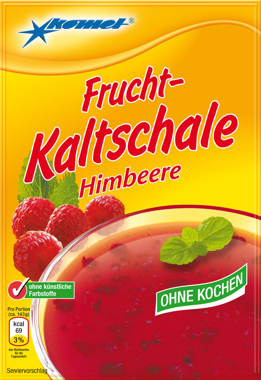 Frucht-Kaltschale Himbeere