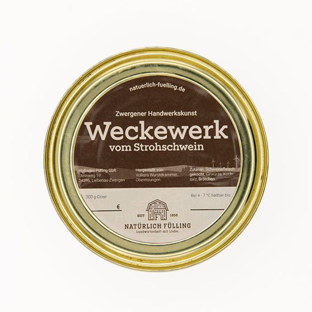Weckewerk, 300g-Dose