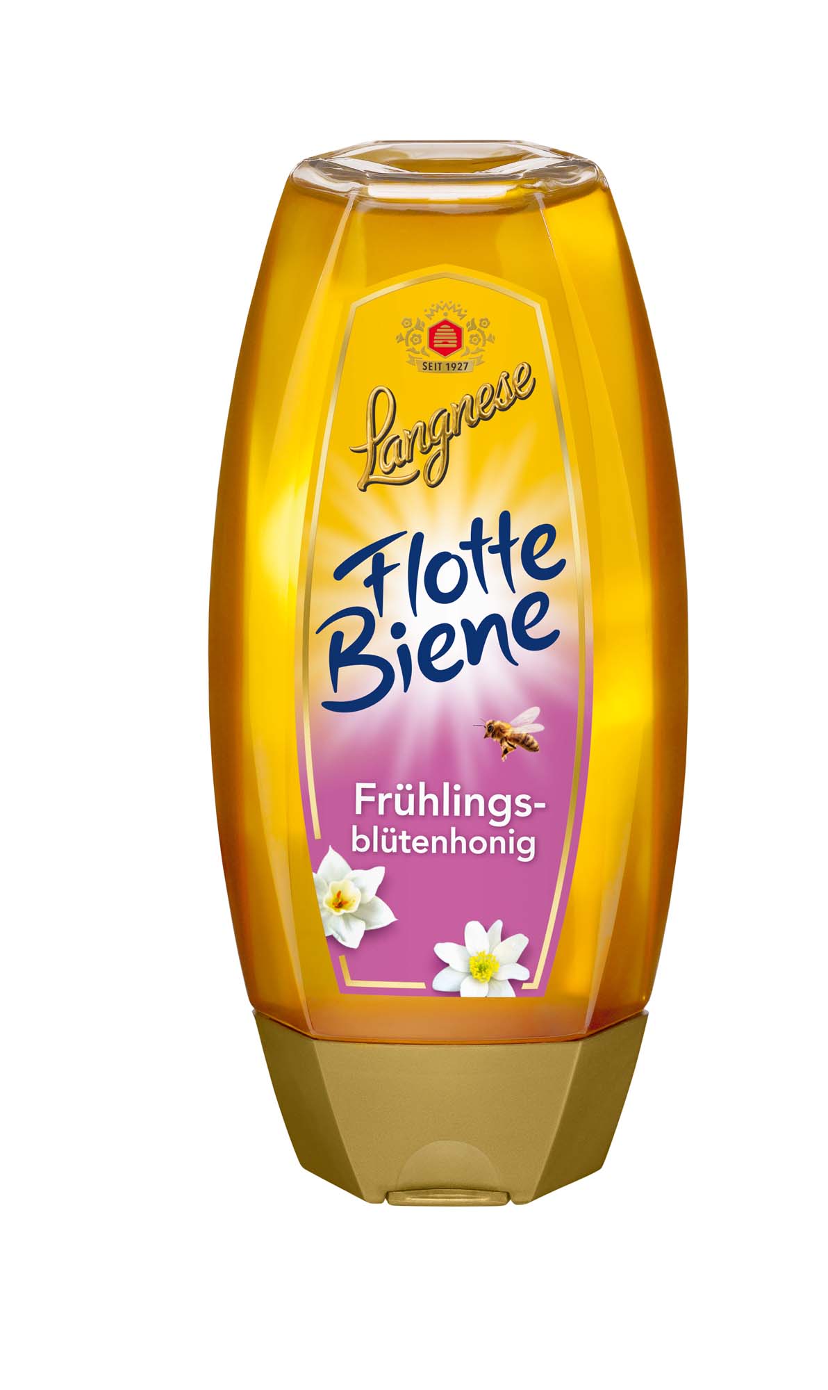 Langnese Flotte Biene Frühlings-Blütenhonig 500g