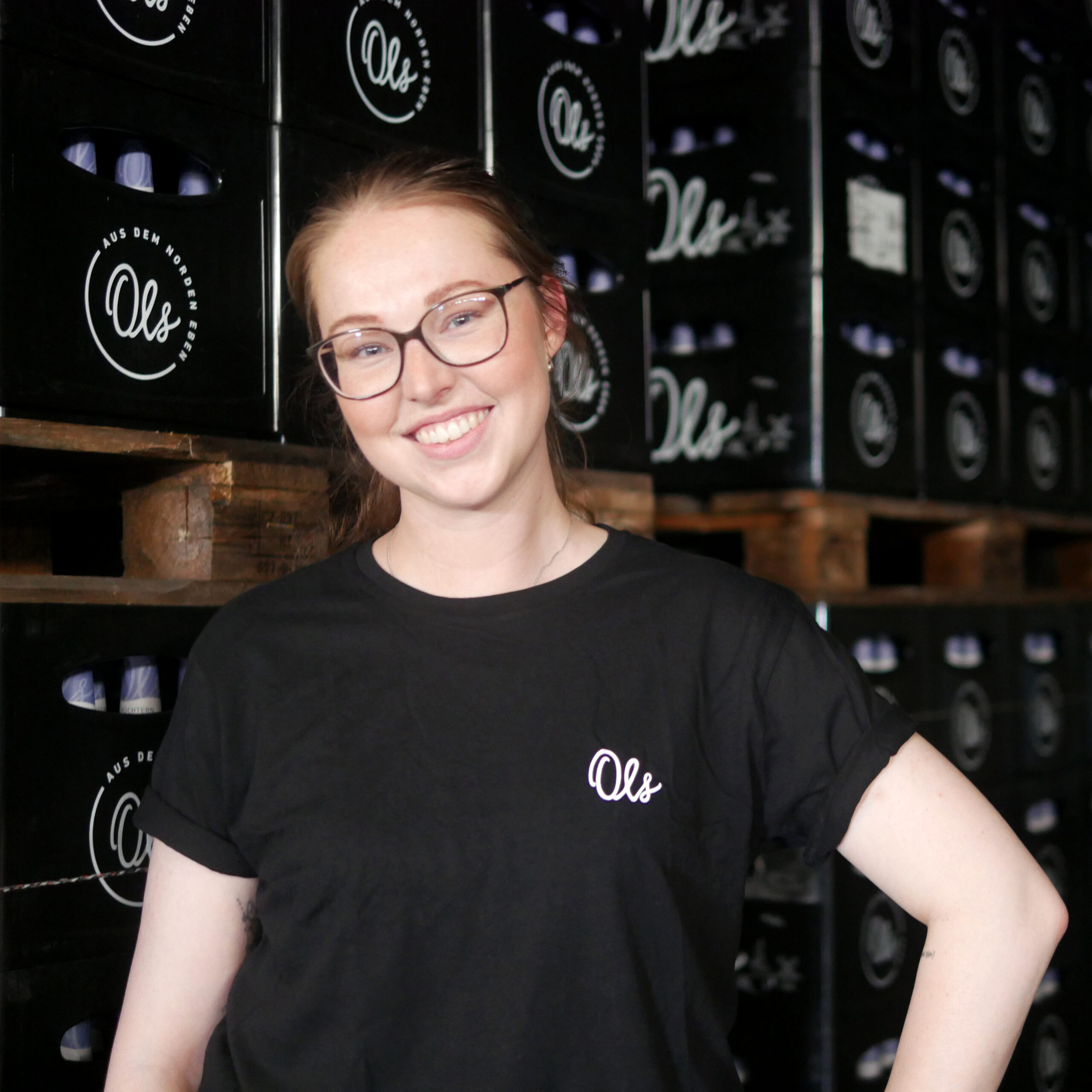 Ols T-Shirt (unisex) – schwarz – Bild 2