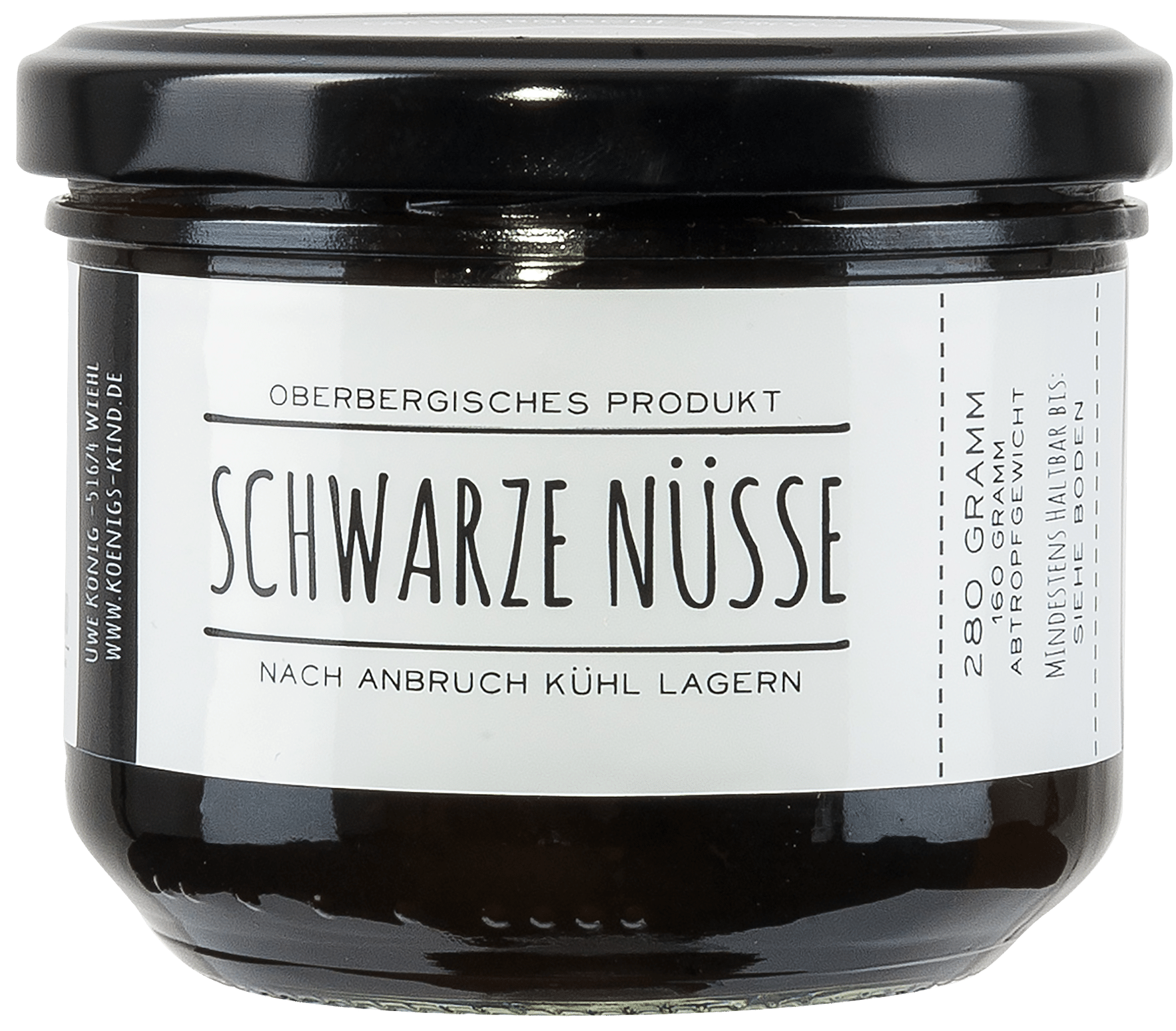 Schwarze Nüsse